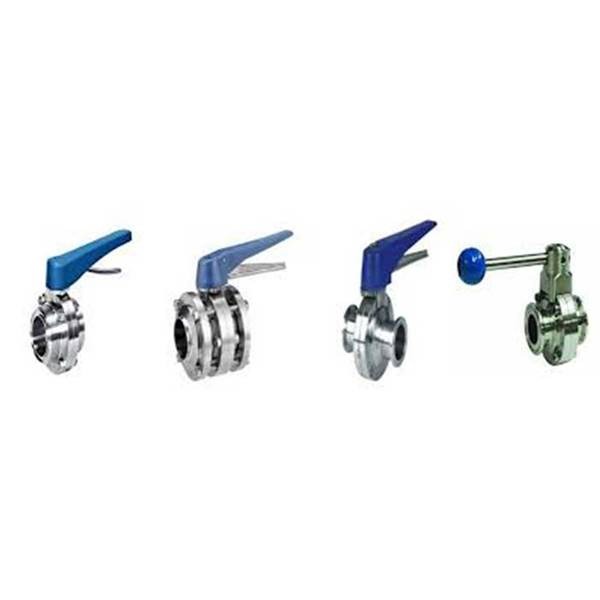 تصویر  شیر پروانه ای استیل