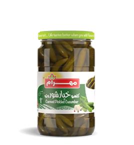 Picture of انواع خیار شور تولیدی صنایع غذایی مهرام