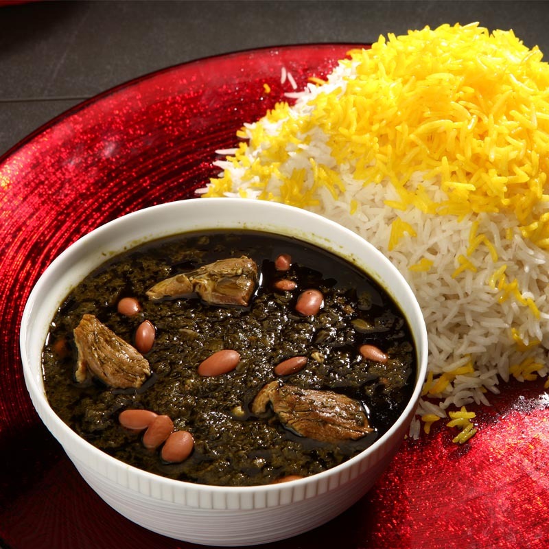 تصویر  خورش قورمه سبزی