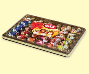 تصویر  شکلات رادین میوه