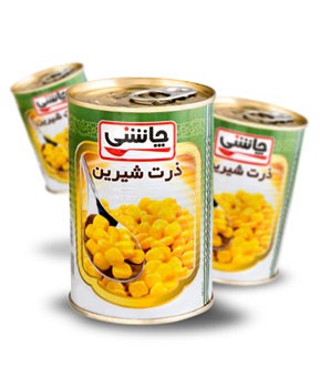 تصویر  کنسرو ذرت شیرین