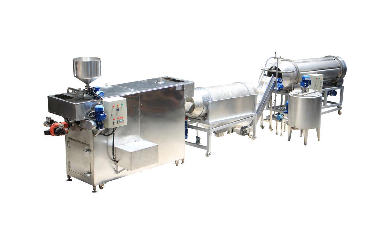 تصویر  خط کامل تولید و بسته بندی پاپکرن