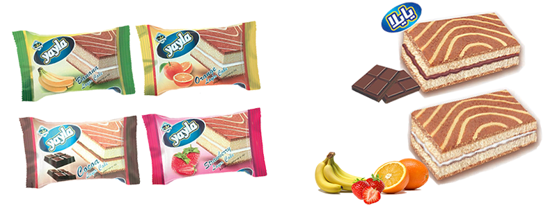 تصویر  کیک لایه ای