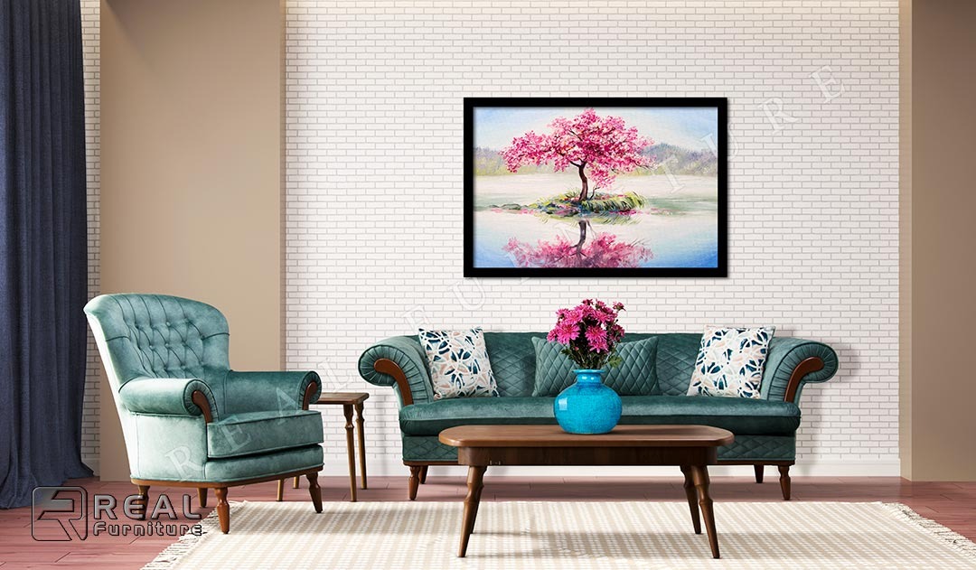 تصویر  مبل راحتی مدوس