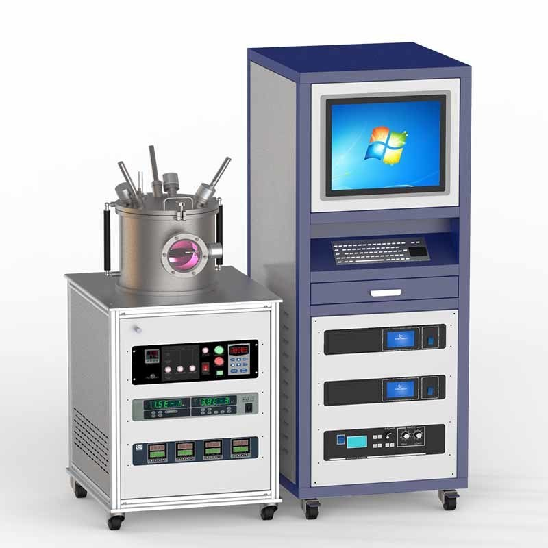 تصویر  Glass Mf Magnetron Sputtering PVD Vacuum Metallizing Coating Machine Customizable