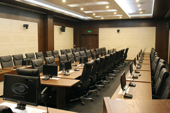 تصویر  صندلی همایشی و صندلی کنفرانس الکتروویژن