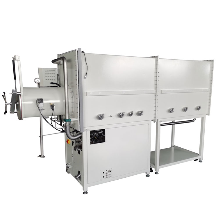 Picture of N2, Ar, He Gas Environment Laboratory Glove Box with Activated Carbon Gas Purification System