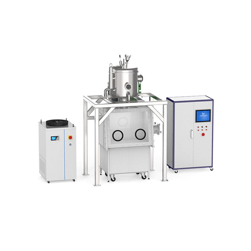 Picture of 40kg vacuum indium alloy melting furnace