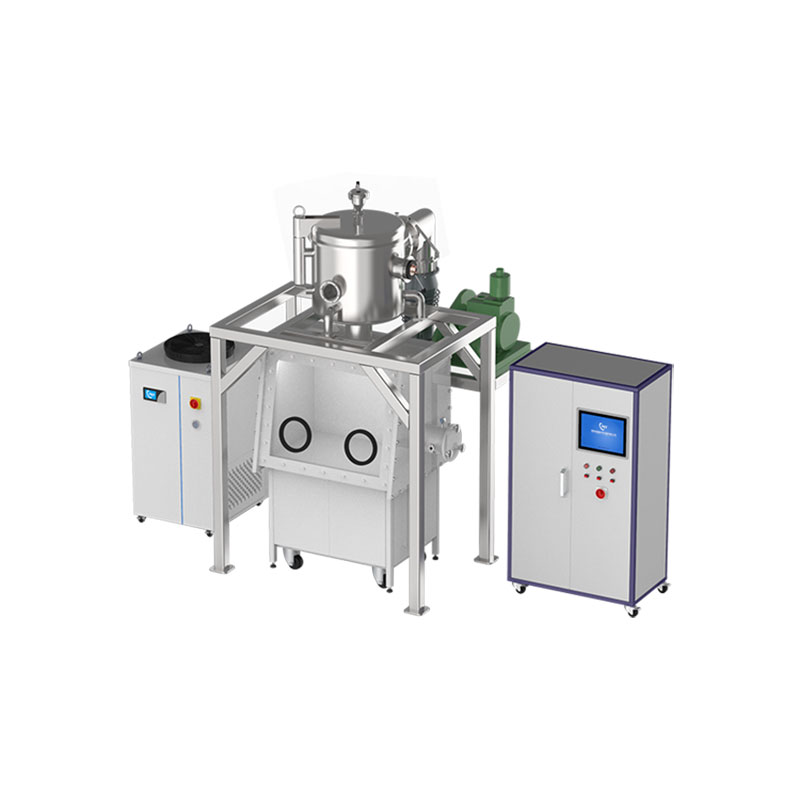 Picture of 1200℃ indium alloy high temperature melting and purification melting furnace