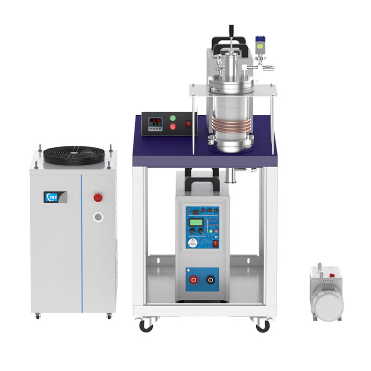 Picture of 2000c Temperature Controllable 30kw Induction Heating Furnace for Crystal Growth and Metal Smelting