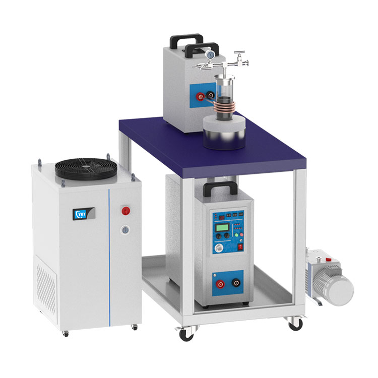 Picture of 2-25kw Laboratory Vacuum Induction Melting Furnace for The Development of New Metal Materials