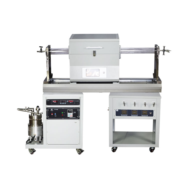 Picture of 1200ºC high-vacuum heating and annealing atmosphere tube furnace