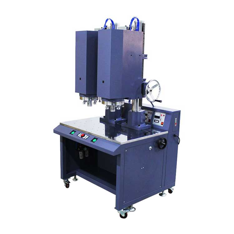Picture of Long, Curved, Large Area Plastic Parts Product Welding Machine Ultrasonic Welder Plastic Welding Machine with Two Heads