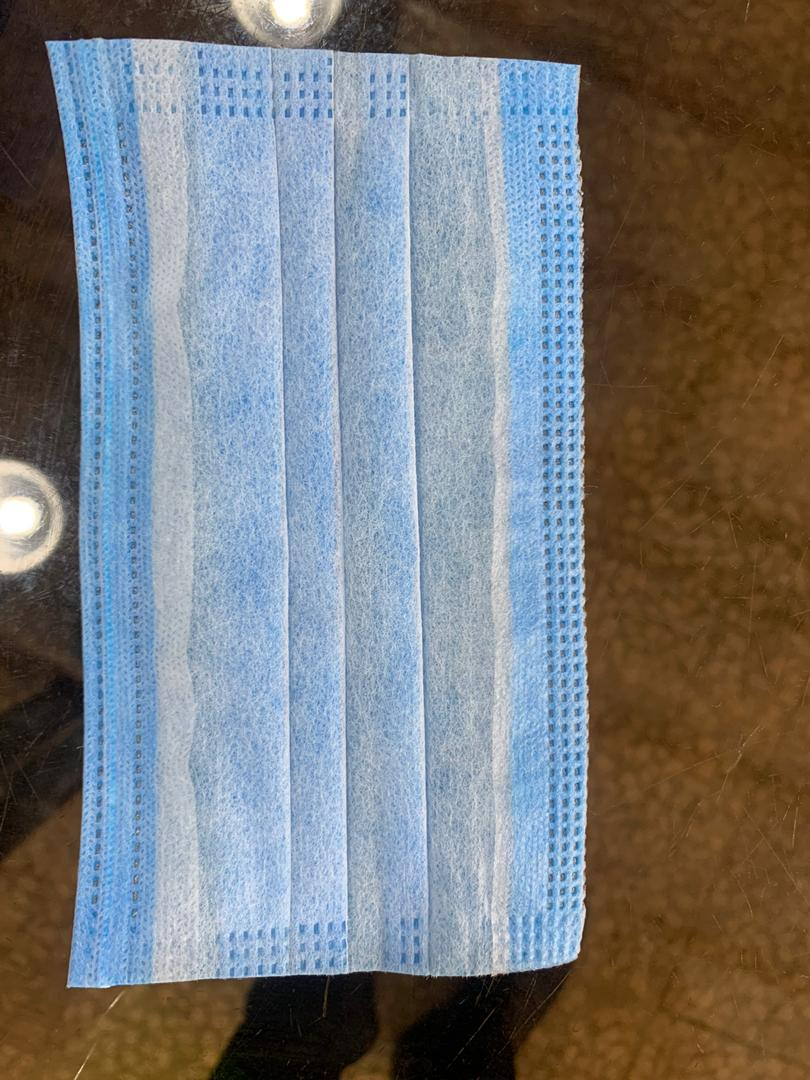 تصویر  فروش بدنه ماسک سه لایه (خرید اینترنتی پارچه اسپان باند) خرید پارچه ماسک سه لایه