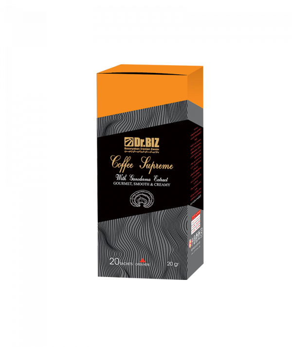 تصویر  قهوه فوری 2۰ عددی حاوی قارچ گانودرما