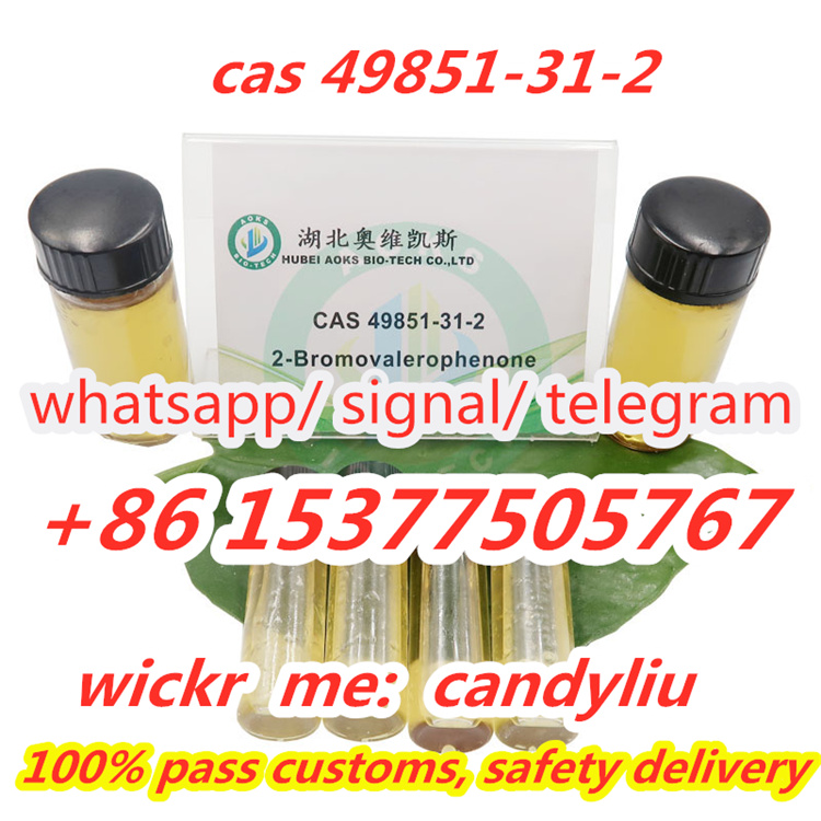 Picture of Cas 49851-31-2,2-Bromo-1-phenyl-1-pentanone liquid 49851 31 2 α-Bromovalerophenone 100% to Russia