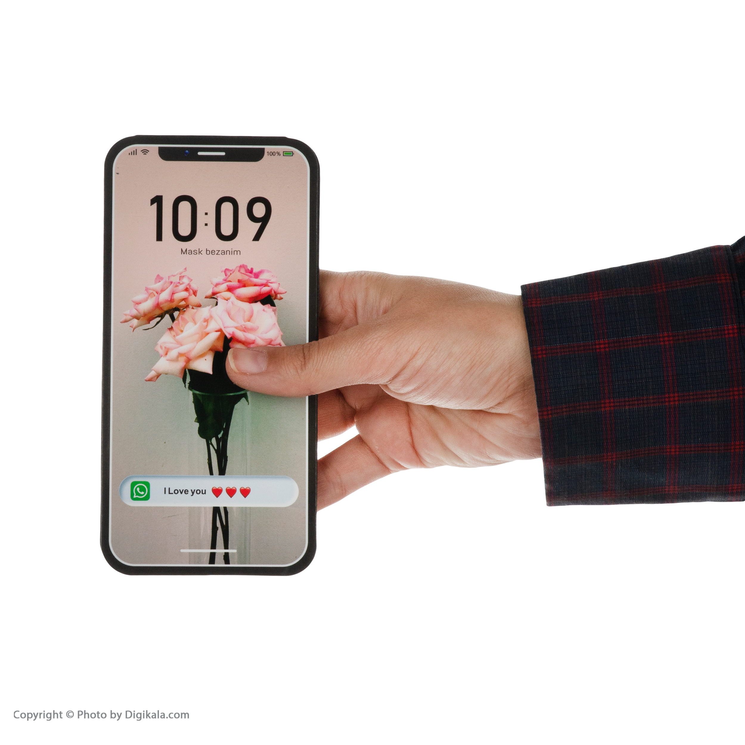 تصویر  دفترچه یاداشت طرح ایفون 12