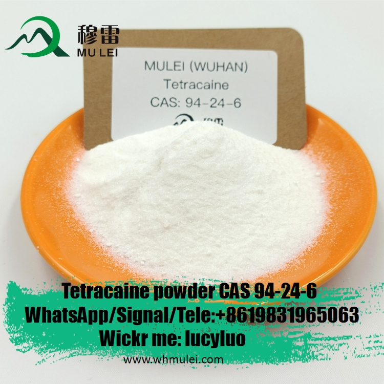 تصویر  Pure Tetracaine with USP Bp Standard Tetracaine HCl 94-24-6 Supply Tetracaine