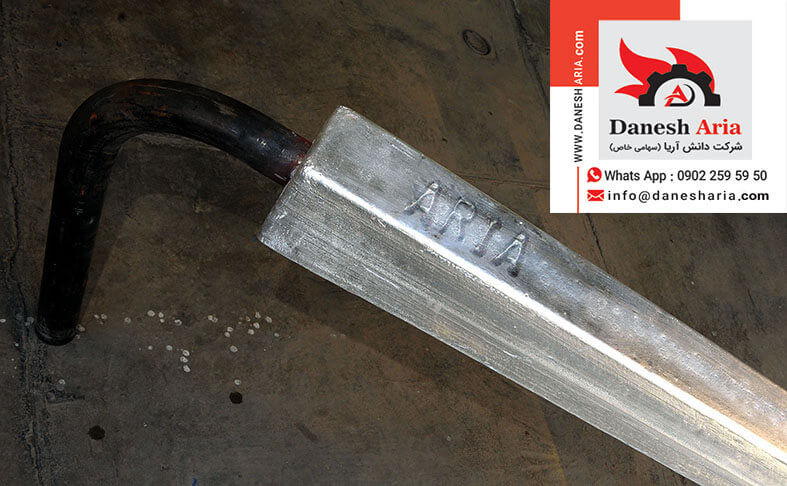 تصویر  آند فداشونده آلومینیوم ایندیم روی