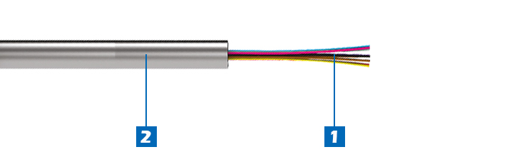 Picture of SSLT--Stainless Steel Loose Tube Fiber Unit