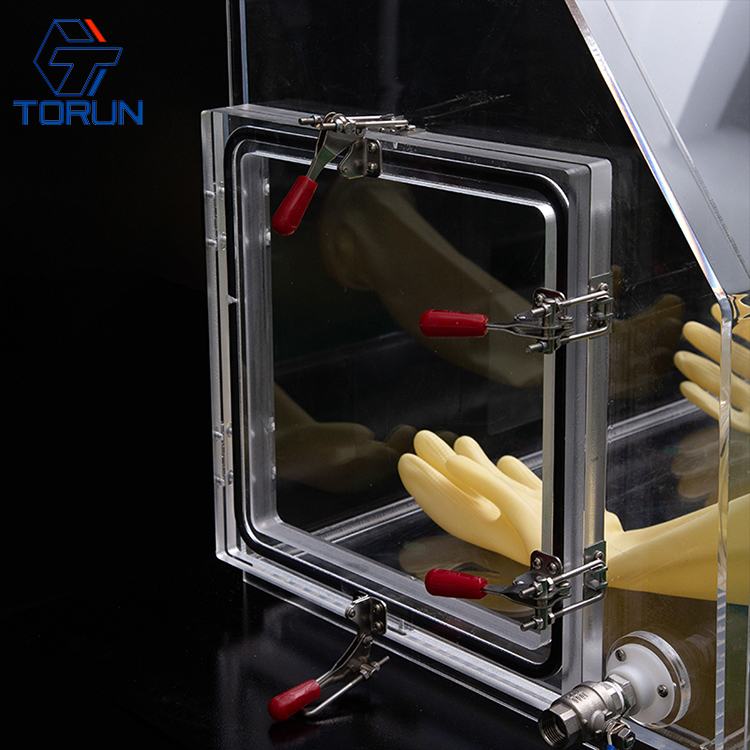 Picture of Laboratory Equipment acrylic Chemical experiment Operation glove box plexiglass for moisture-sensitive materials