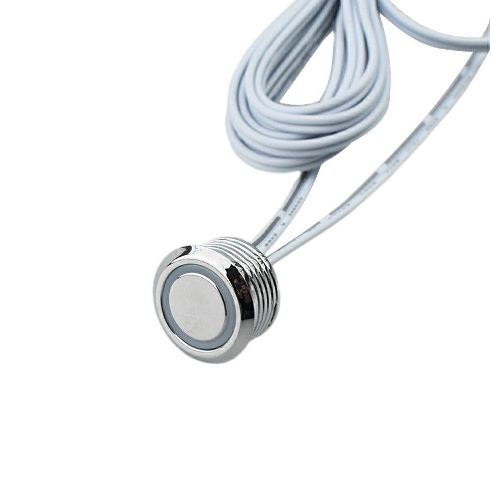 Picture of Dc12v 60w Mini Touch Dimmer Sensor Switch 12 Volt Small Indoor Recessed Blue Indicate Led For Led Cabinet Lights Bathroom Home