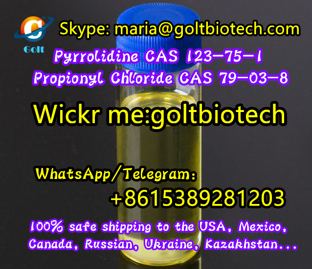 Picture of Buy Pyrrolidine Cas 123-75-1 Propionyl chloride Cas 79-03-8 liquid in China Mexico USA Free customs clearance