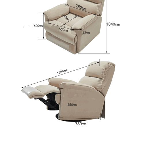 Picture of Single Fabric Sofa Space Capsule Multifunctional Sofa Modern Leisure Space Lounge Chair