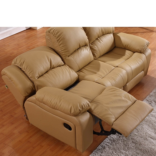 Picture of Office Sofa Combination Modern Minimalist Sofa Reclining Function Reception Business Business Leather Sofa