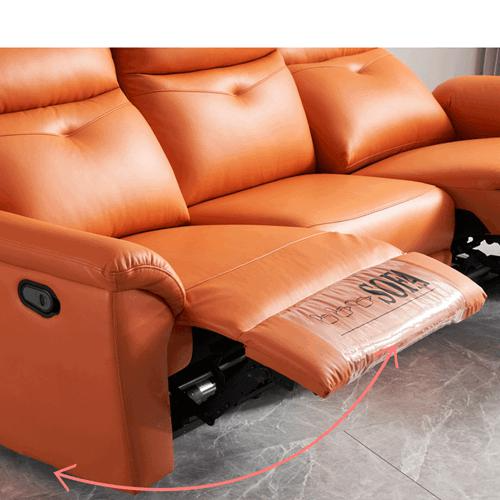 Picture of New Space Capsule Leather Function Sofa Modern Minimalist Living Room Three-Seat Electric Function Sofa
