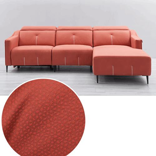 Picture of Italian Minimalist Living Room Combination Fabric Sofa Three-Seat High-Quality L-Shaped Cotton And Linen Chaise Longue Sofa