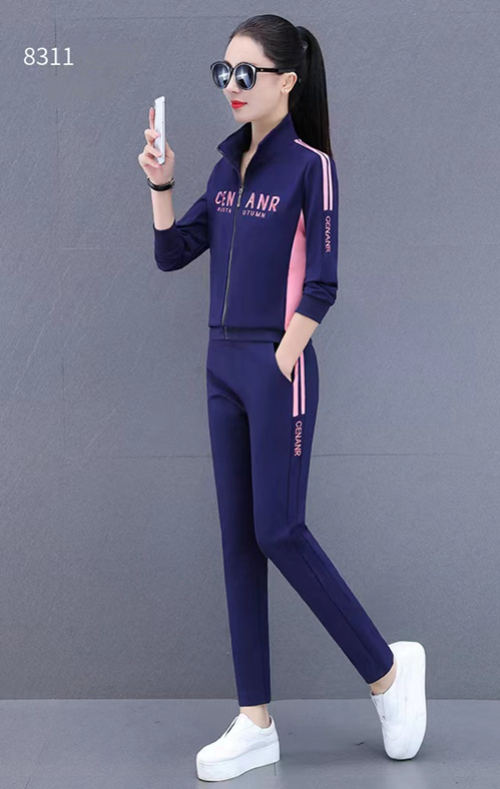 Picture of Casual Sports Suits Women's 2022 Autumn New Fashion Spring And Autumn Two-Piece Suit