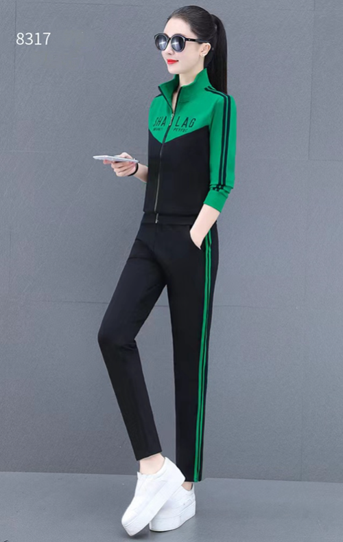 Picture of Autumn Fashion Sweater Two-Piece Women's Spring And Autumn Sportswear Suit