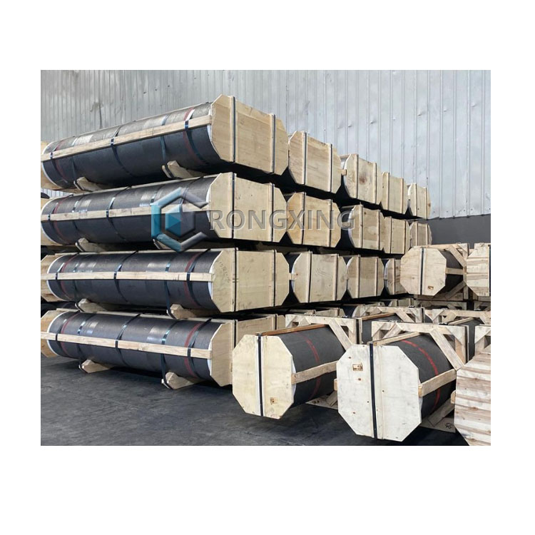 Picture of UHP HP RP Grade Carbon Graphite Electrode for Steelmaking