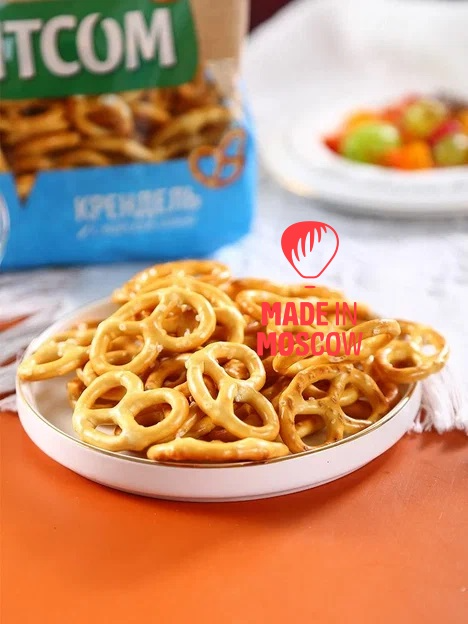 Picture of "Bitcom" Pretzel with sea salt, 450 g