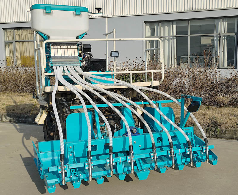 Picture of 8/12 Rows Rice Seeds Seeding Machine for Rice Sowing and Fertilizing