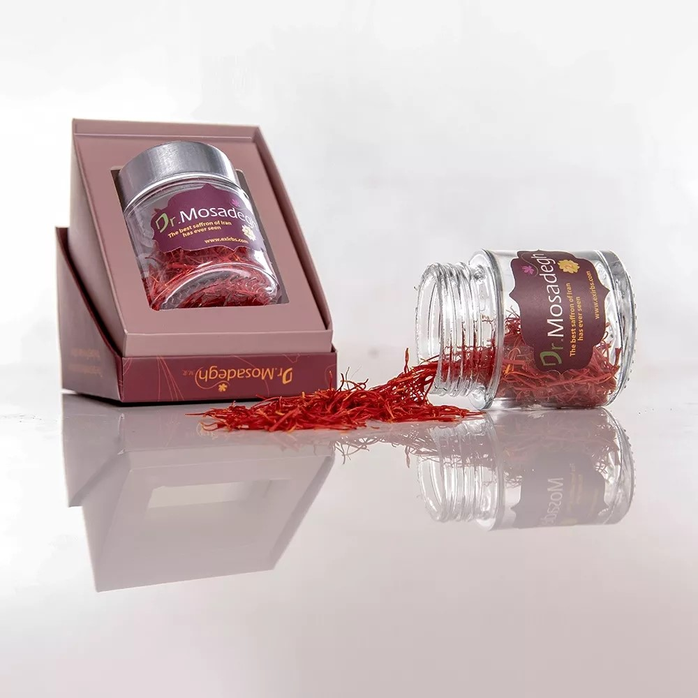 تصویر  زعفران برند دکتر مصدق 3 گرمی