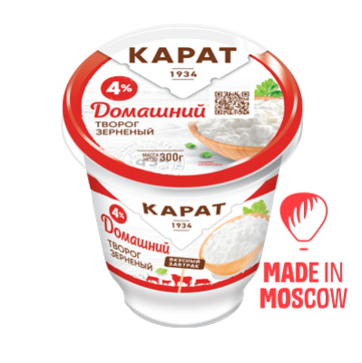 Picture of Cottage cheese "Domashny", KARAT