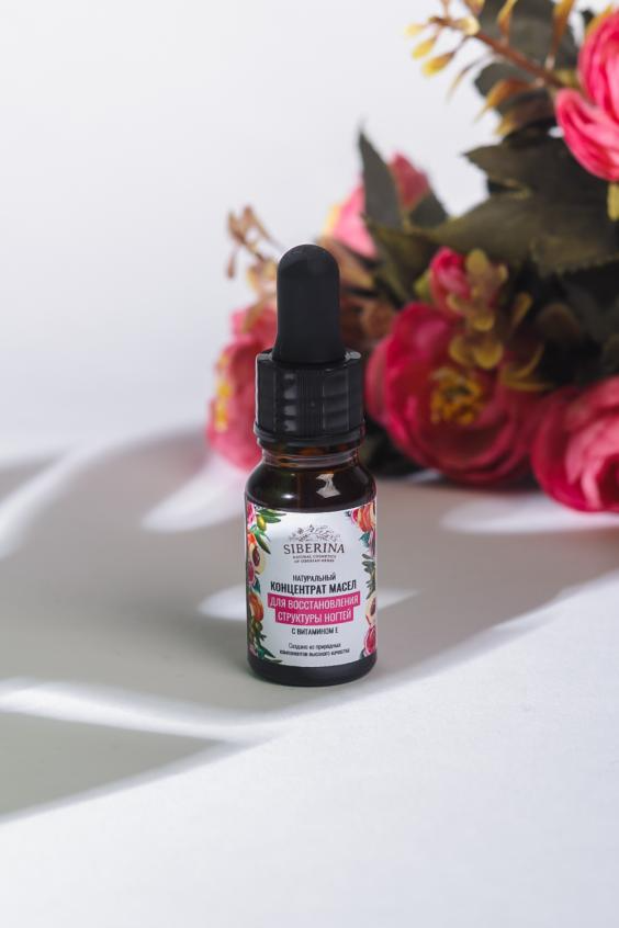 Picture of Concentrate of oils for restoring nail structure, with Vitamin E