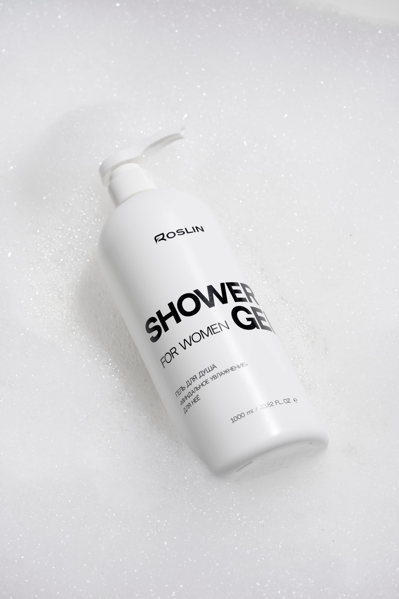 Picture of ROSLIN Shower gel for woman "Almond moisturizing" 1000 ml