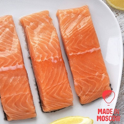 Picture of Salmon/trout fillet pieces, Laks+