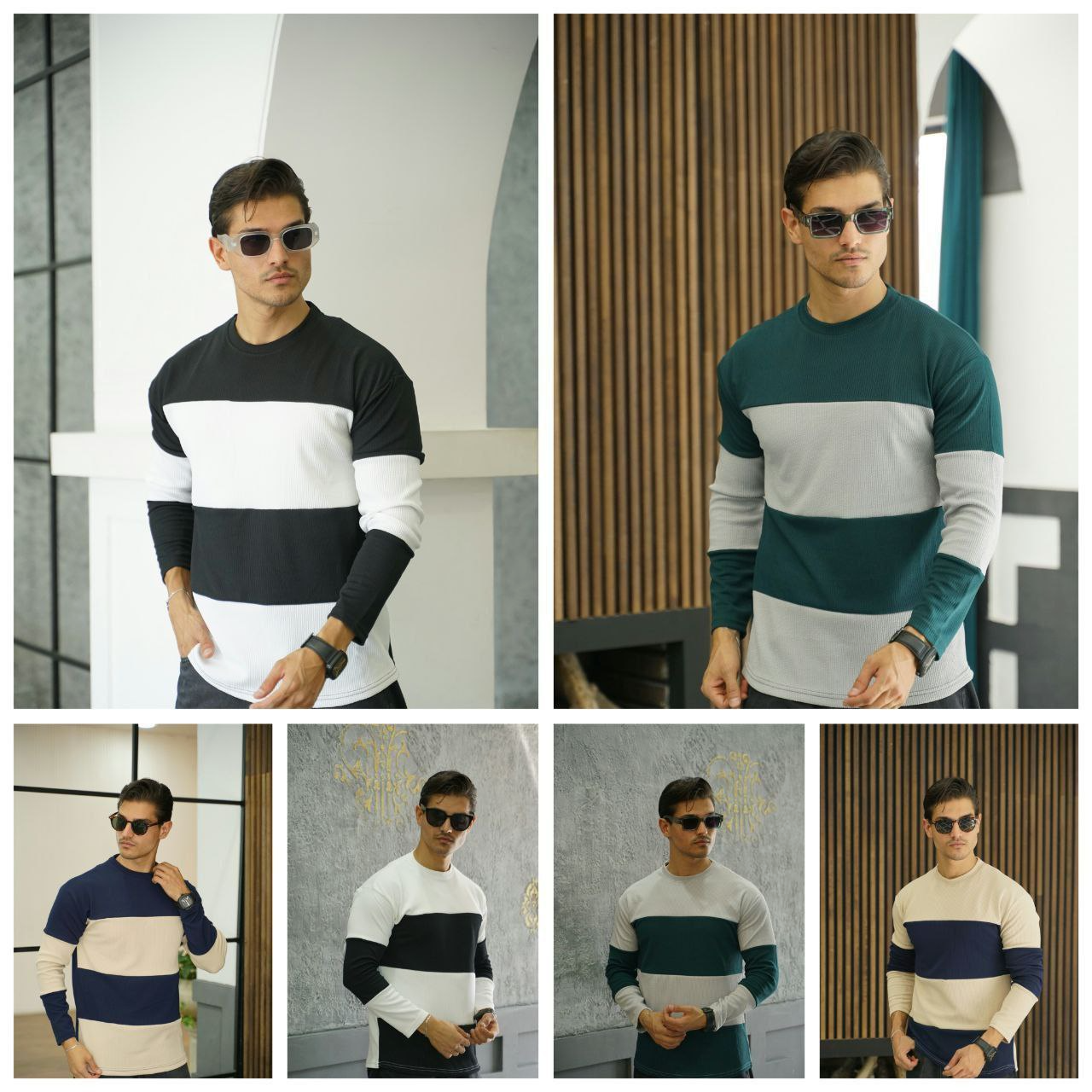 تصویر  آستین بلند در مدل های مختلف