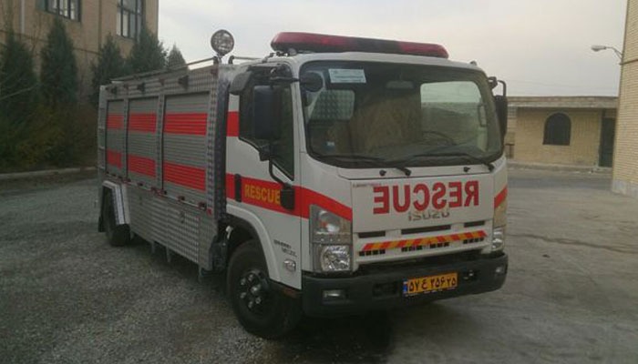 تصویر  خودروی امداد و نجات نیمه سنگین