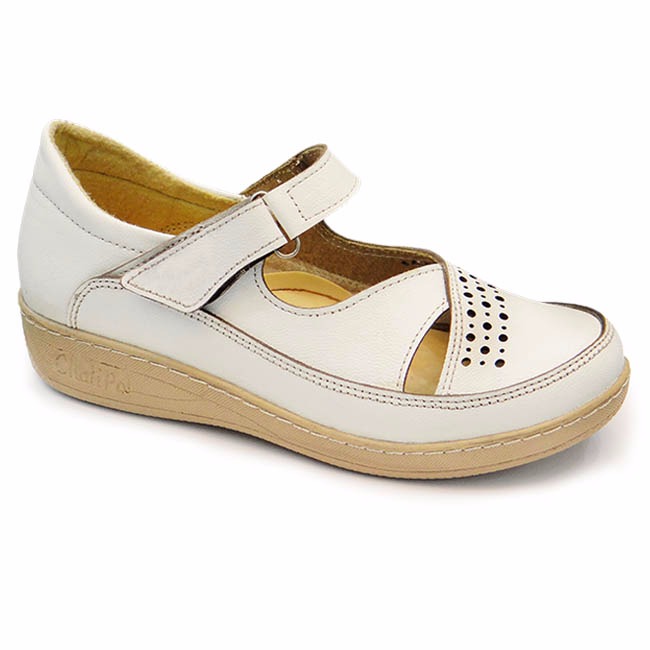 تصویر  کفش زنانه طبی چرمی تیرِکس