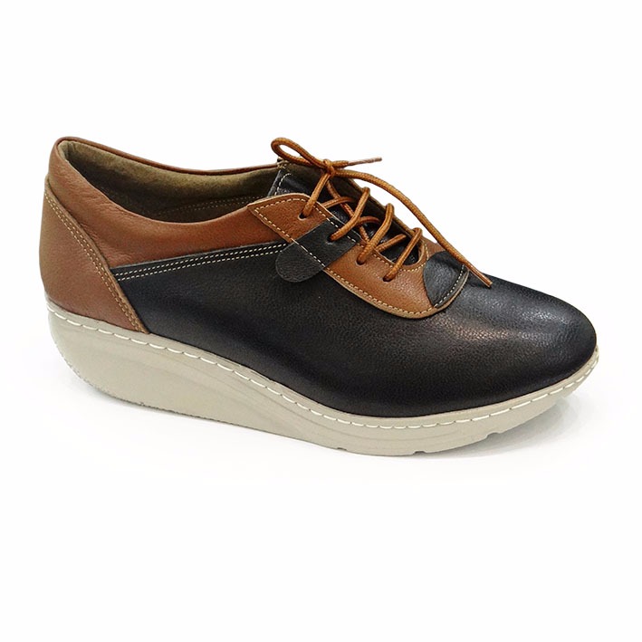 تصویر  کفش طبی چرمی زنانه کاپیتان