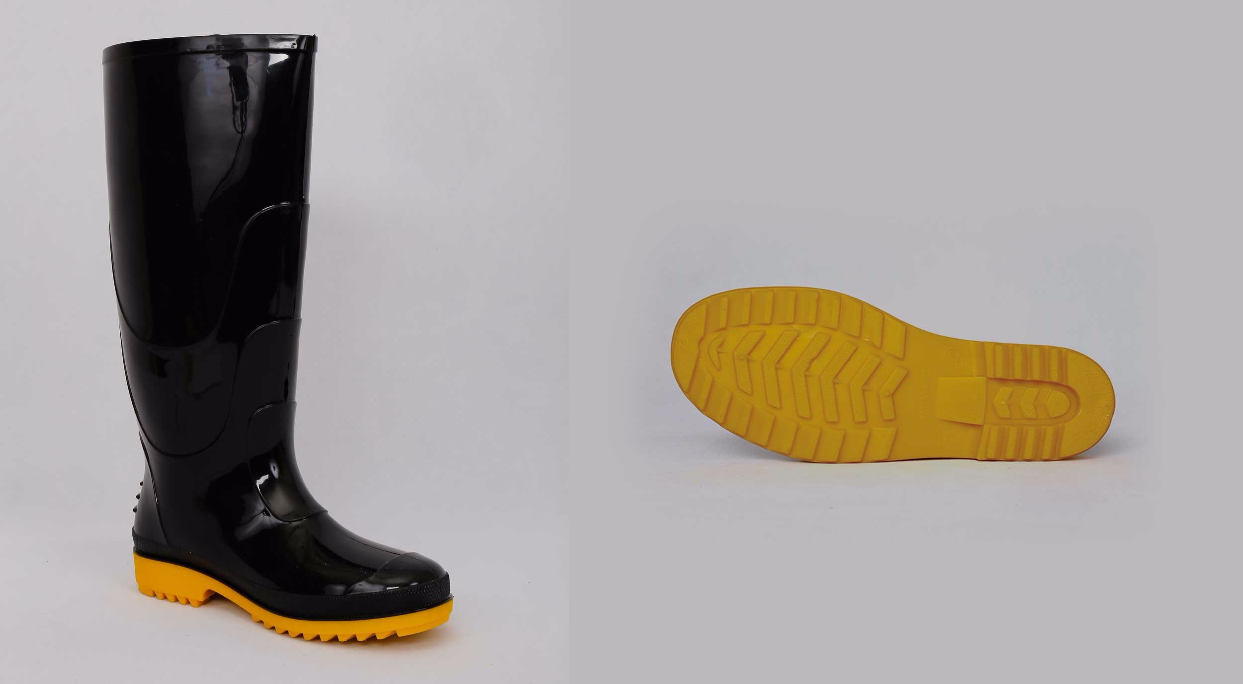 تصویر  چکمه مردانه و زنانه مشکی