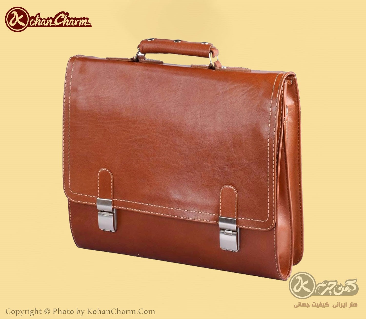 Picture of کیف اداری چرم طبیعی مدل L73 مردانه