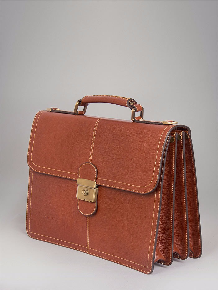 تصویر  کیف چرمی دستی مردانه B8025