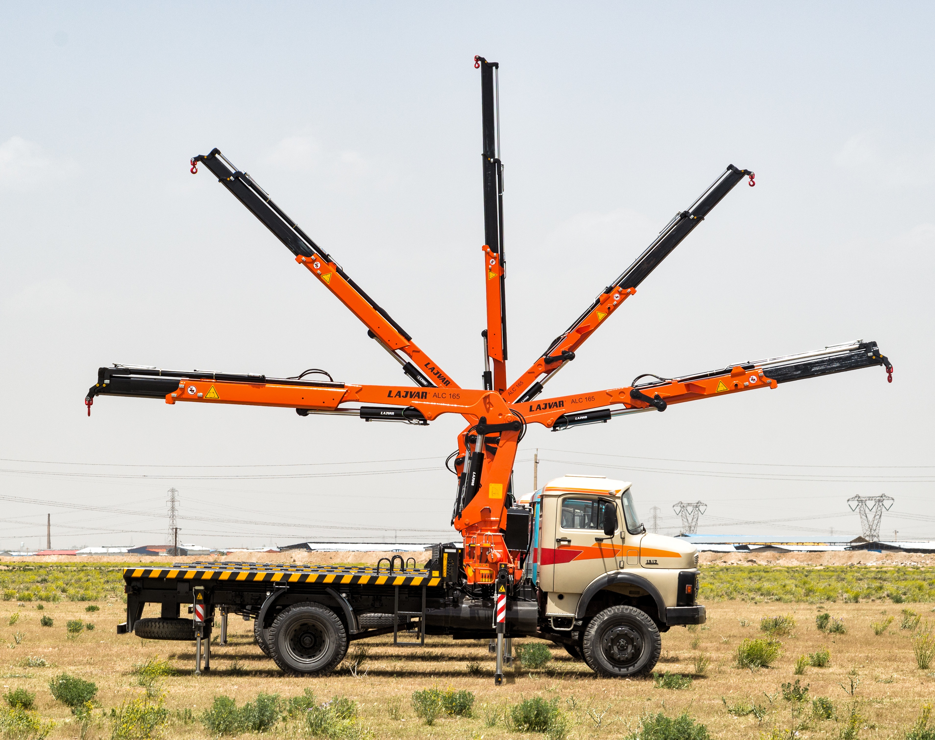 تصویر  جرثقیل 5 تن شرکت لجور مدل ALC 165