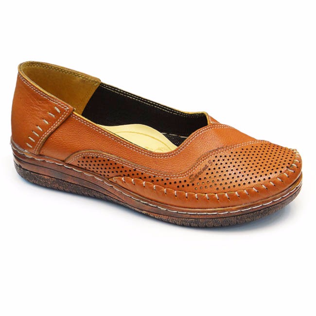 تصویر  کفش زنانه طبی چرمی سارینا 3